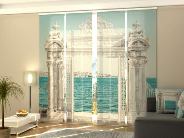 Rideau coulissant (1-4 pcs.) : ARC ANTIQUE D'ISTANBUL