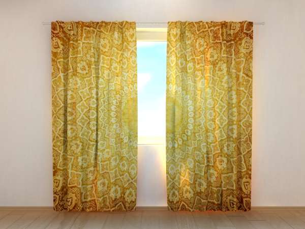 Rideau imprimé : MOTIF SOLEIL