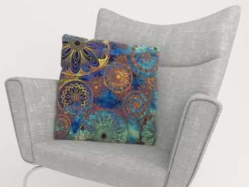 Housse de coussin : ORNEMENT DORÉ Housse de coussin : ORNEMENT DORÉ