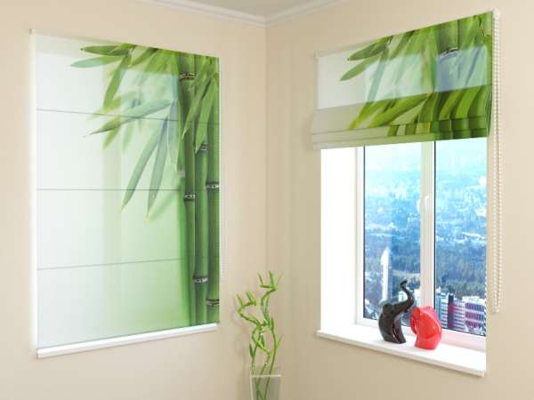 Store Romain : BAMBOU VERT 2