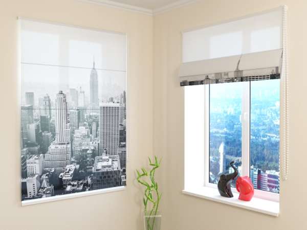 Store Romain : NEW YORK NOIR ET BLANC