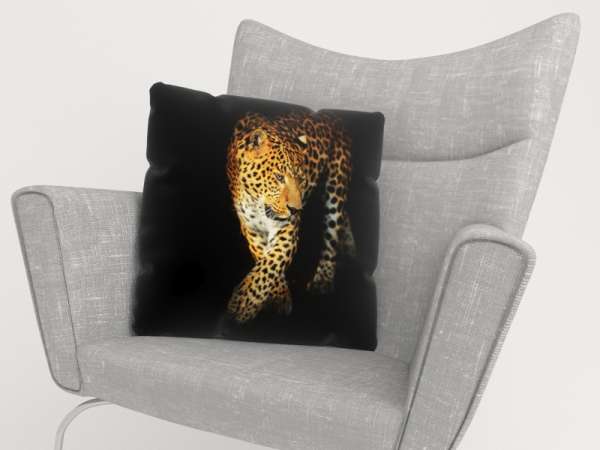Housse de coussin : BELLE JAGUAR