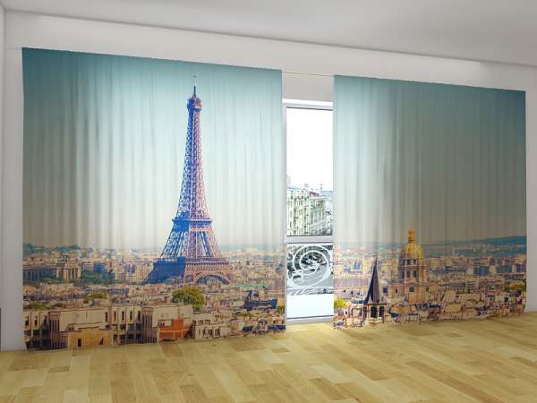 Rideau grand format : MATIN À PARIS