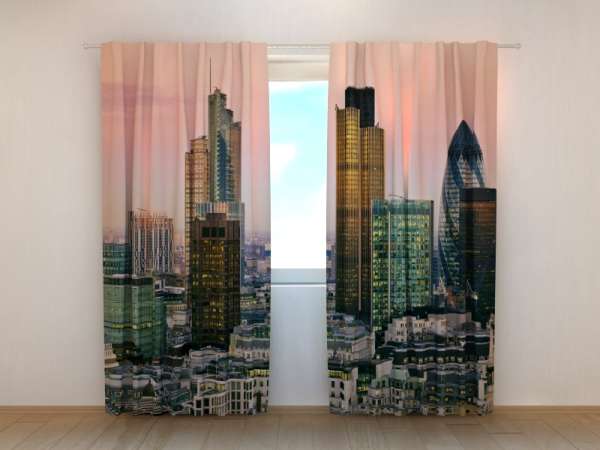 Rideau imprimé : COUCHER DE SOLEIL À DUBAÏ