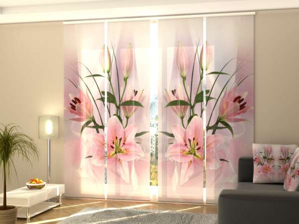 Rideau coulissant (1-4 pcs.) : LYS PRINCESSE