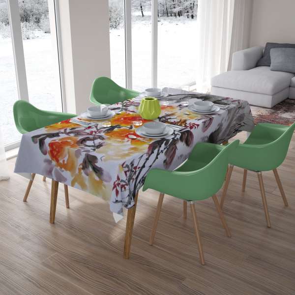 Nappe de table : AQUARELLE EXTREME ORIENT