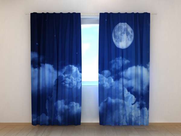Rideau imprimé : LUNE