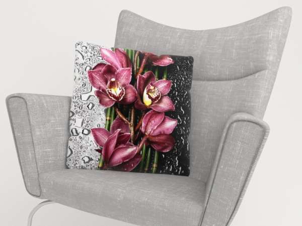 Housse de coussin : GOUTTES DE BEAUTÉ