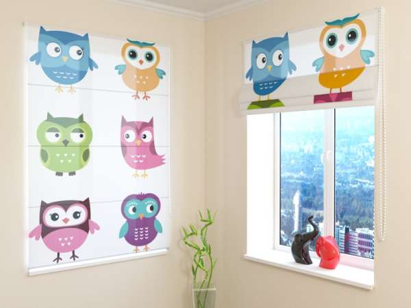 Store Romain : PETITES CHOUETTES