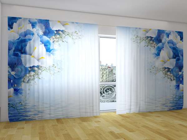 Rideau grand format : DE JOLIS IRIS