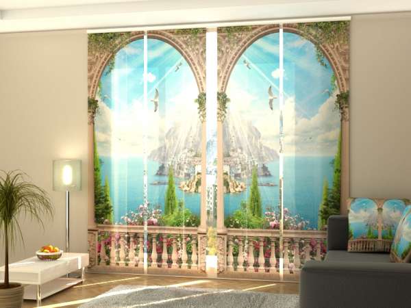Rideau coulissant (1-4 pcs.) : BELLE VUE