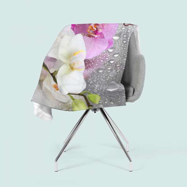 Couverture polaire : ORCHIDÉES ET PLUIE