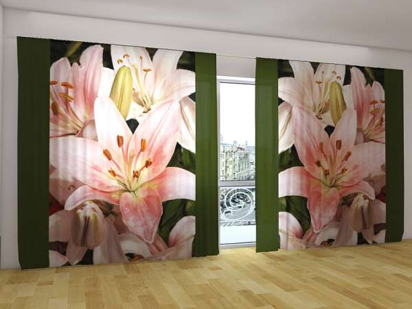 Rideau grand format : BEAUX LYS