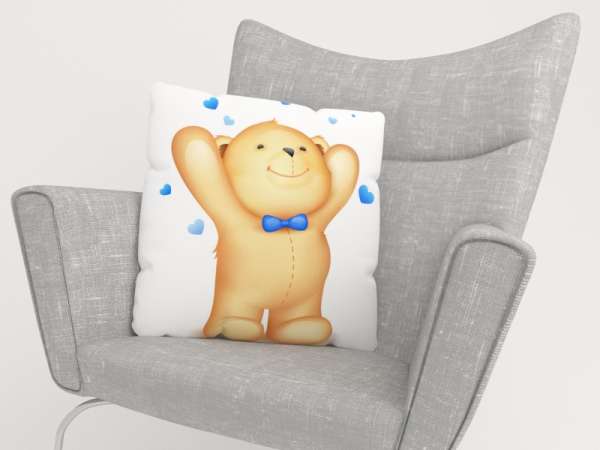 Housse de coussin : OURS DOUX