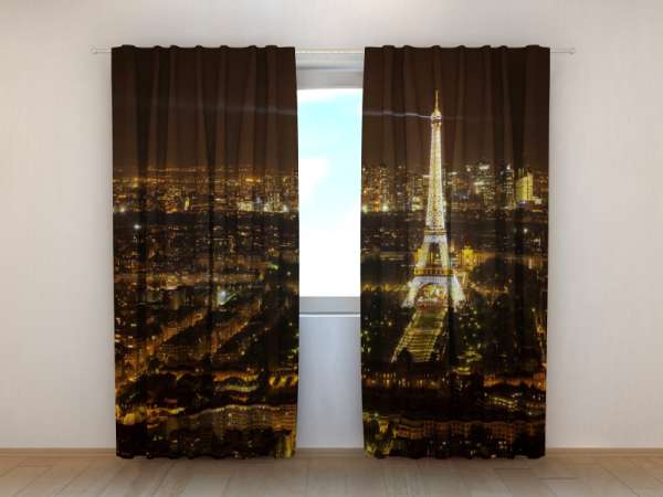Rideau imprimé : PARIS LA NUIT