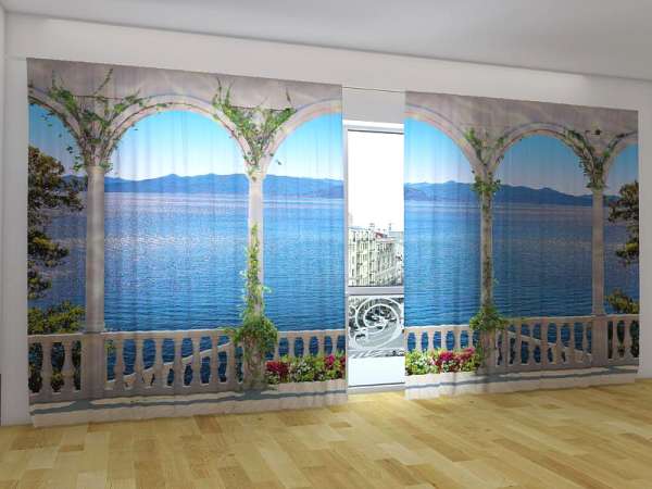 Rideau grand format : VUE MER