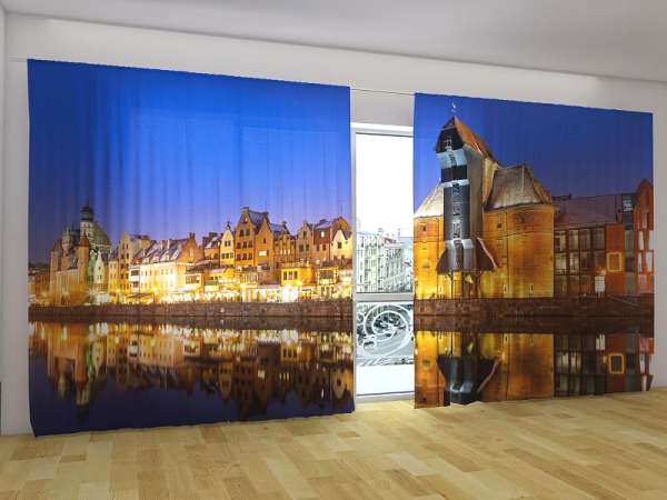 Rideau grand format : GDANSK LE SOIR