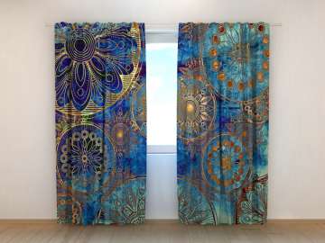 Rideau imprimé : ORNEMENT DORÉ Rideau imprimé : ORNEMENT DORÉ