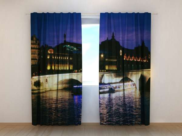 Rideau imprimé : VENISE LA NUIT