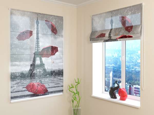 Store Romain : PARAPLUIES ROUGES À PARIS