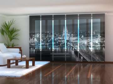 Rideau coulissant (1-6 pcs.) : COLOGNE NOIR ET BLANC Rideau coulissant (1-6 pcs.) : COLOGNE NOIR ET BLANC