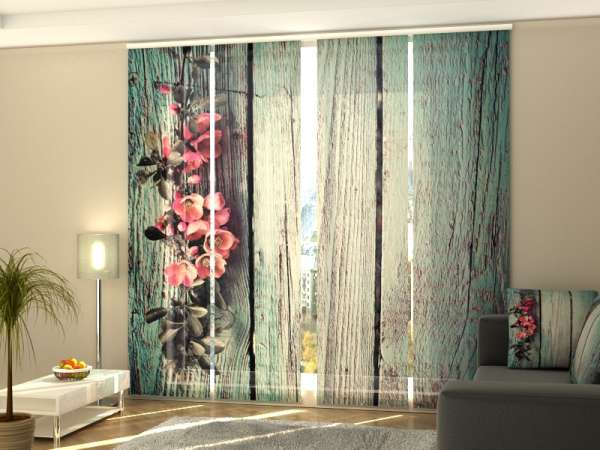 Rideau coulissant (1-4 pcs.) : DUO ÉLÉGANT