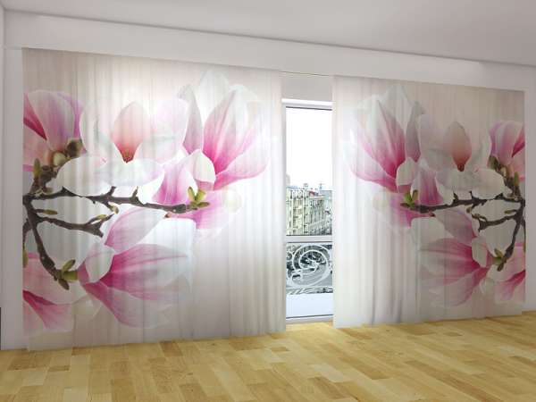 Rideau grand format : MAGNOLIAS DOUX