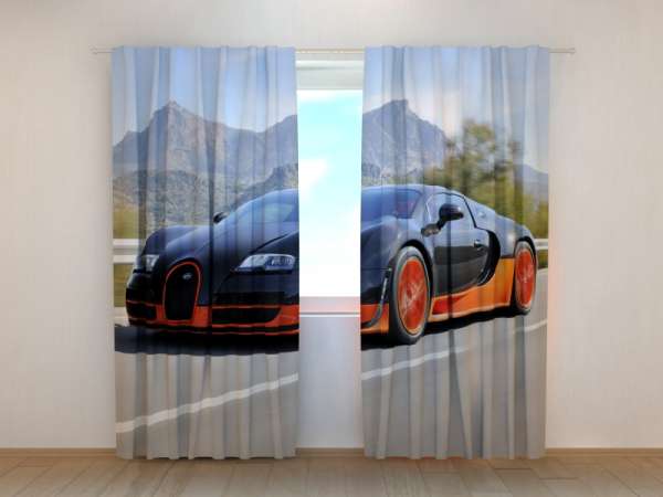Rideau imprimé : BUGATTI VEYRON