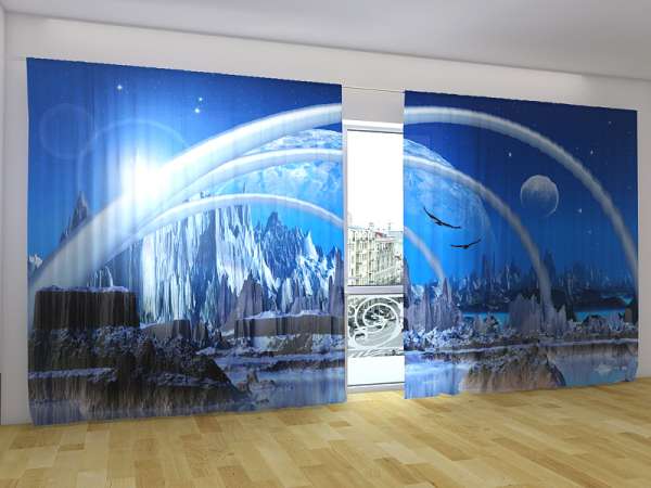 Rideau grand format : MONDE FANTAISIE