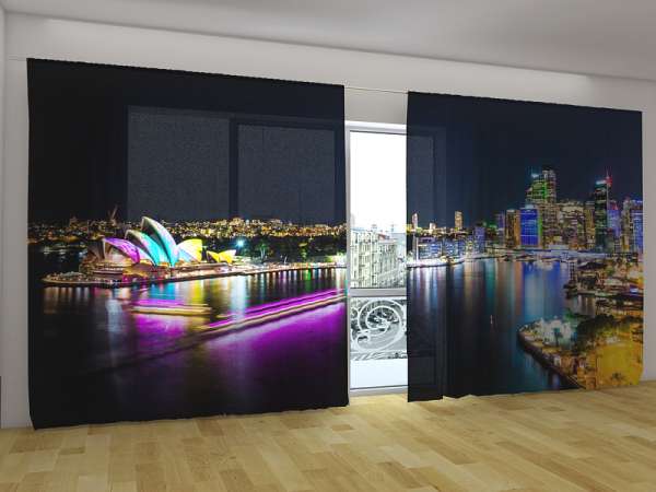 Rideau grand format : SYDNEY LA NUIT