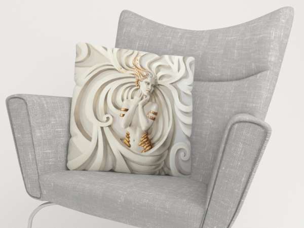 Housse de coussin : RELIEF GREC