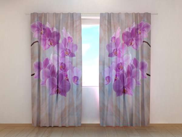 Rideau imprimé : JOLIE ORCHIDÉES