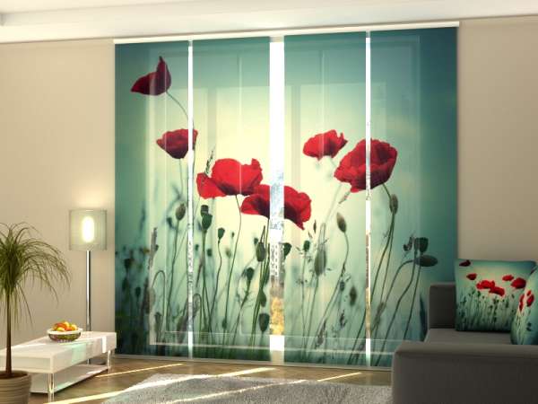 Rideau coulissant (1-4 pcs.) : POUR TOUJOURS BELLE