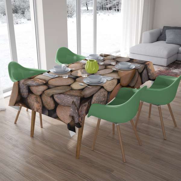 Nappe de table : PIERRES